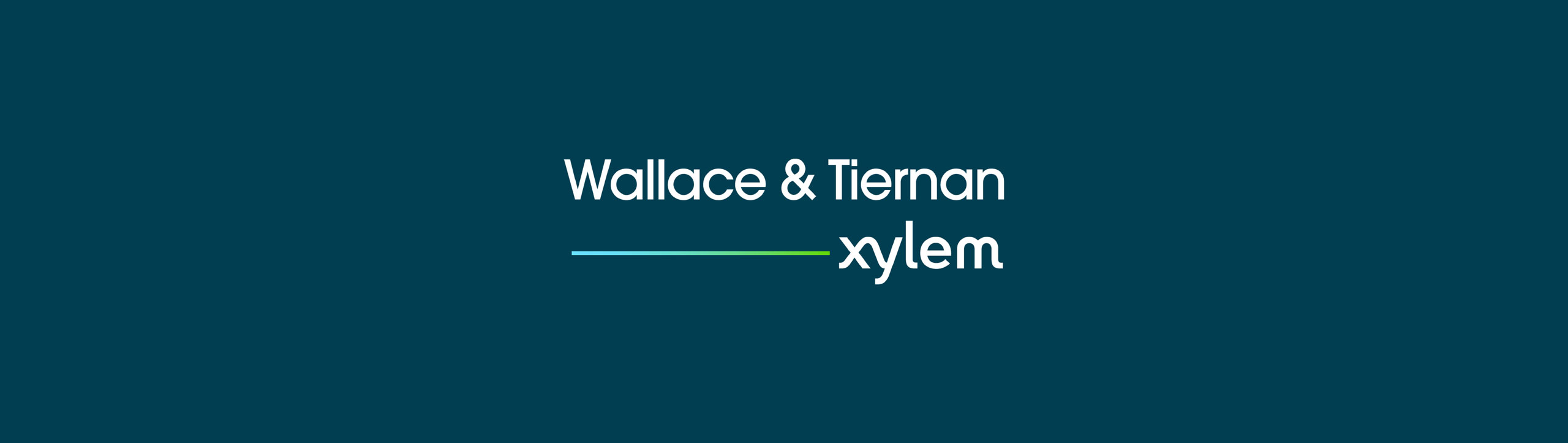 Logo Wallace & Tiernan Xylem distribuido por CLARVI para tratamiento de agua.