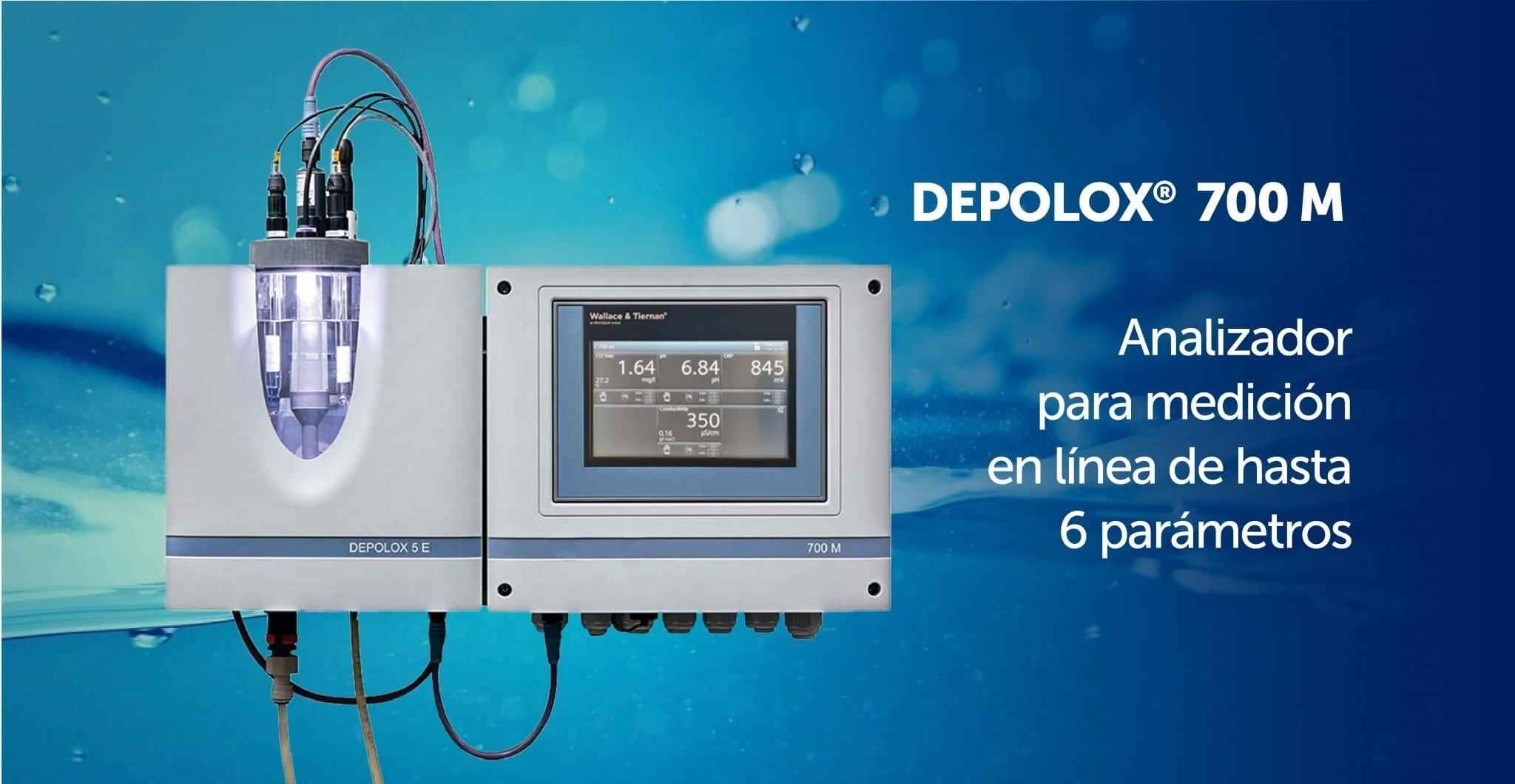 Analizador DEPOLOX 700 M de Wallace & Tiernan Xylem distribuido por CLARVI.
